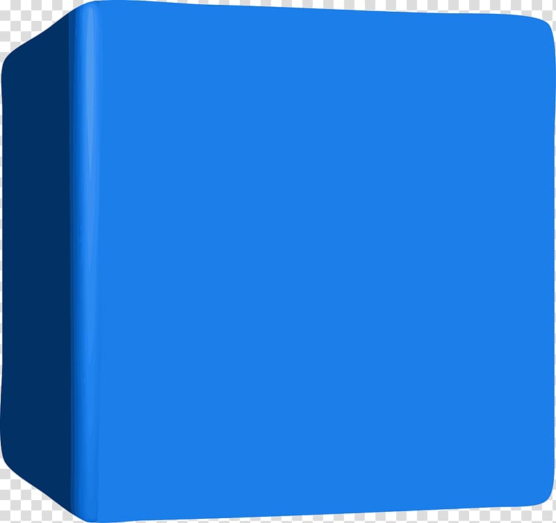 Geometry Cube Euclidean , Blue cube graphics transparent background PNG clipart