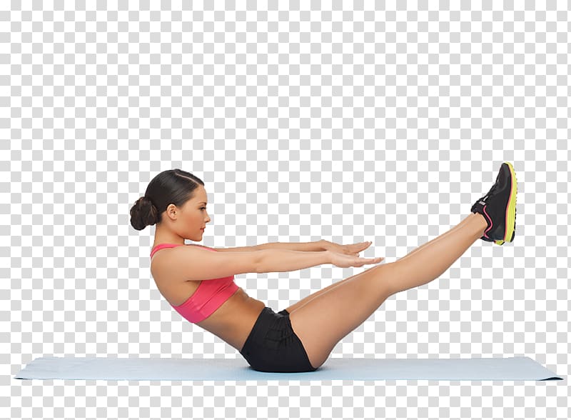 Crunch Exercise Pilates Core Rectus abdominis muscle, others transparent background PNG clipart