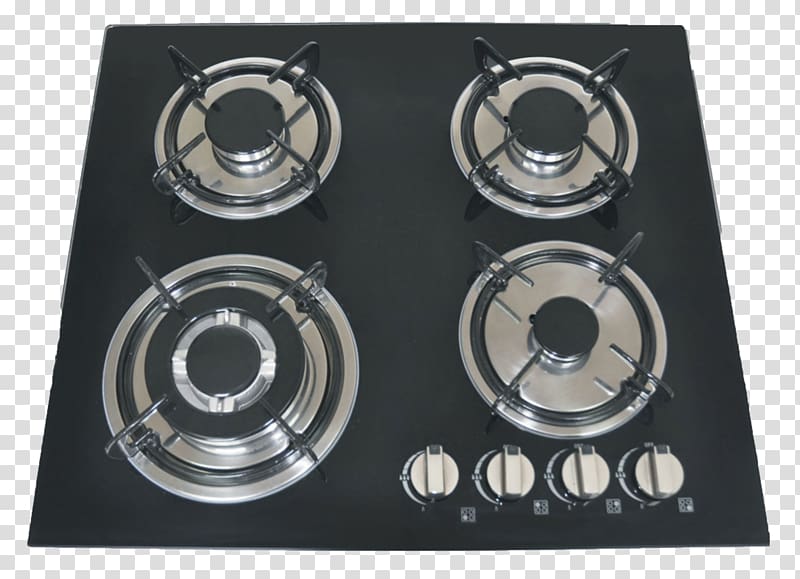 Gas stove Cast-iron cookware Glass Cooking Ranges Cast iron, glass transparent background PNG clipart