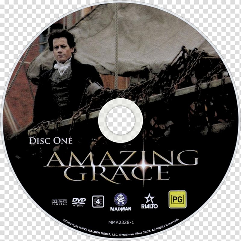 Blu-ray disc DVD Amazing Grace YouTube Film, dvd transparent background PNG clipart