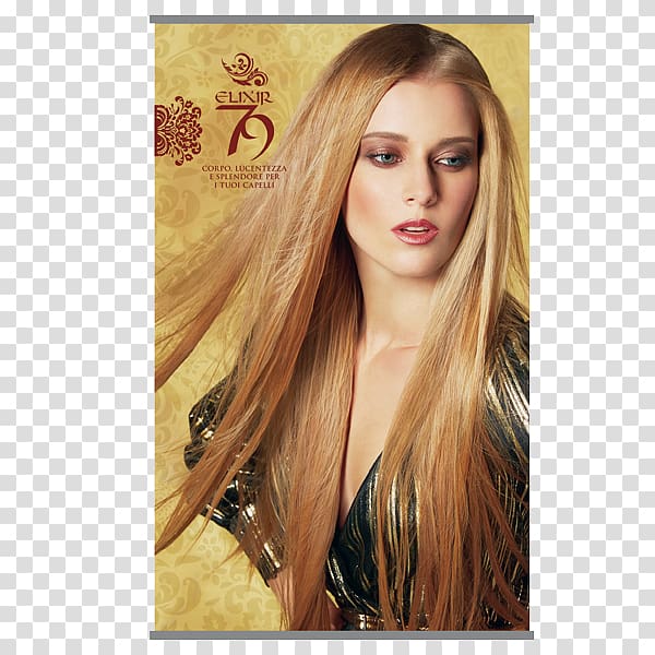 Blond Hair coloring Brown hair Feathered hair, beauty salon exhibition transparent background PNG clipart