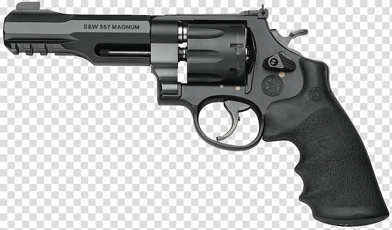 .357 Magnum Revolver Smith & Wesson Cartuccia magnum .38 Special, hand gun transparent background PNG clipart