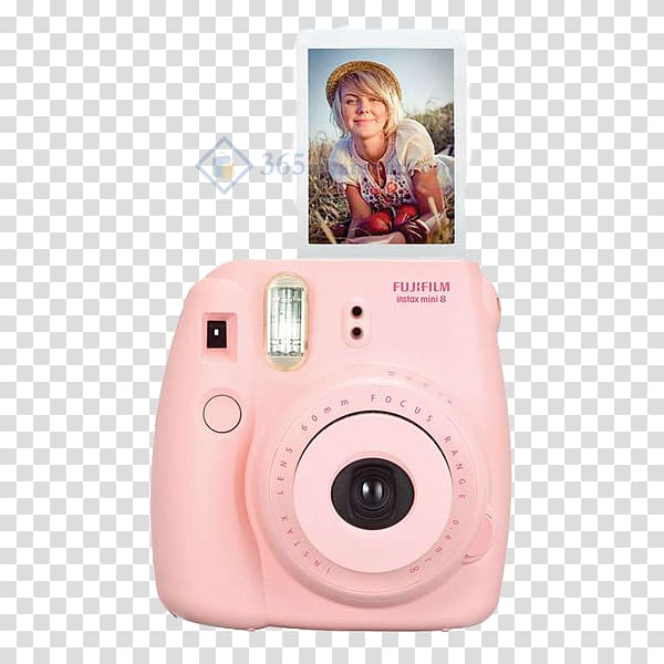 graphic film Fujifilm instax mini 8 Instant camera, Camera transparent background PNG clipart