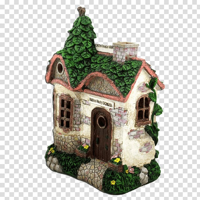 Angelet de les dents Fairy Garden House Solar power, Fairy House transparent background PNG clipart