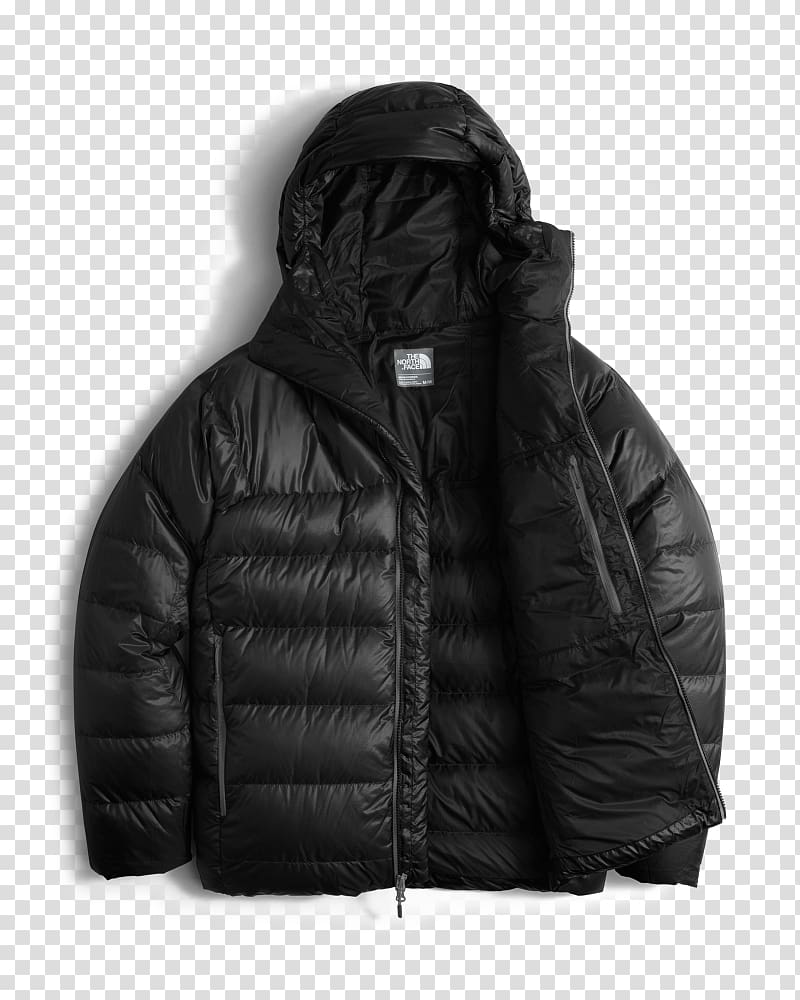 Hood The North Face Jacket Canada Goose Down feather, jacket transparent background PNG clipart