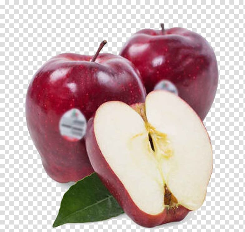 Apple Red Delicious Fruit, Red Apple transparent background PNG clipart