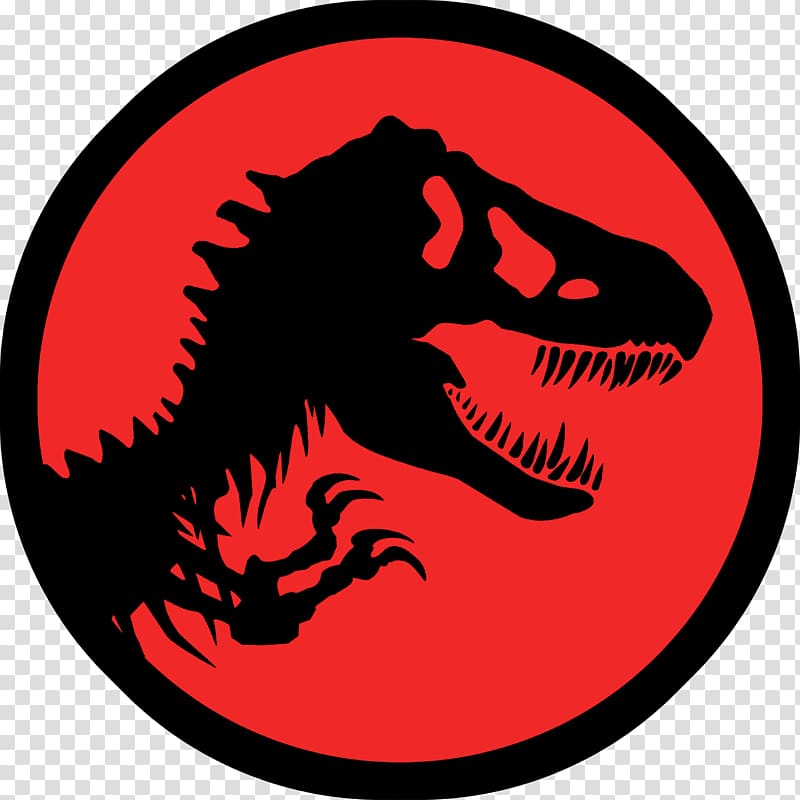Jurassic Park logo, Jurassic Park: The Game Ian Malcolm Velociraptor Tyrannosaurus, jurassic world transparent background PNG clipart