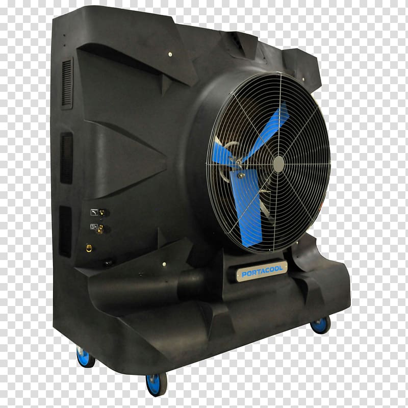 Evaporative cooler Refrigeration Airflow Fan Global Industrial, hurricane transparent background PNG clipart