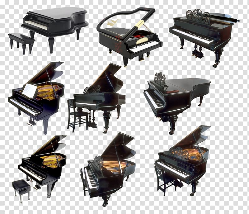 Digital piano Musical instrument, piano transparent background PNG clipart