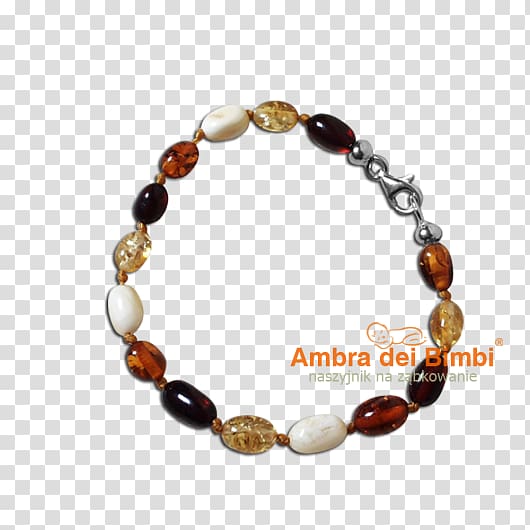 Baltic amber Necklace Bracelet Bead, necklace transparent background PNG clipart