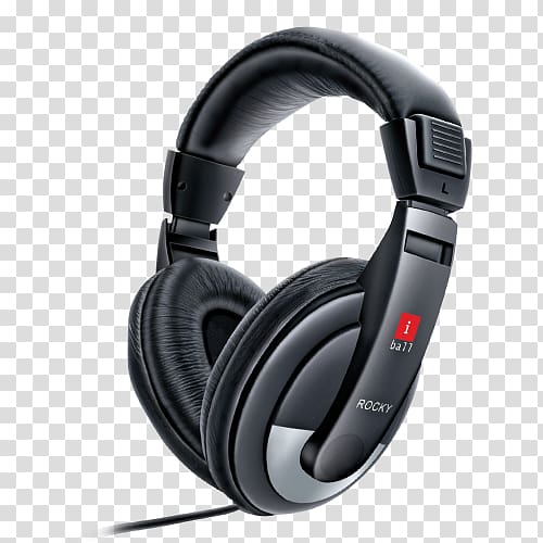 Microphone Headset Noise-cancelling headphones iBall, microphone transparent background PNG clipart
