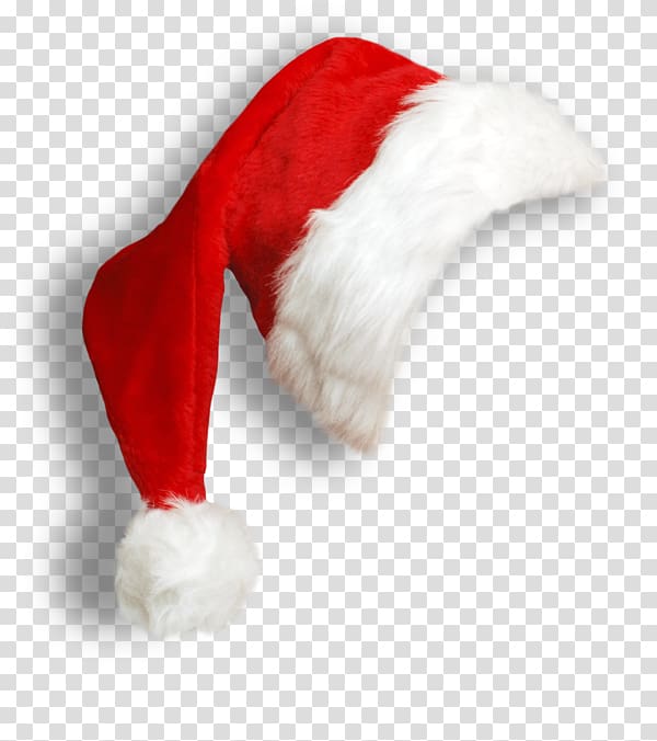 Santa Claus Christmas Bonnet, CA monogram transparent background PNG clipart