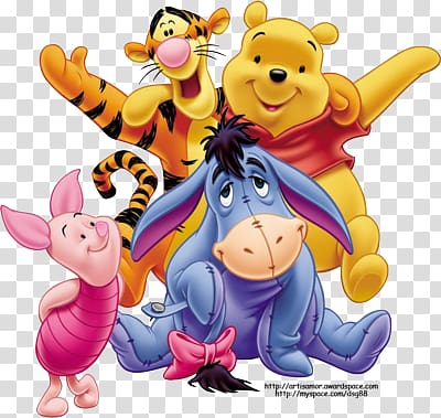 Winnie-the-Pooh Piglet Eeyore Tigger Christopher Robin, winnie the pooh transparent background PNG clipart