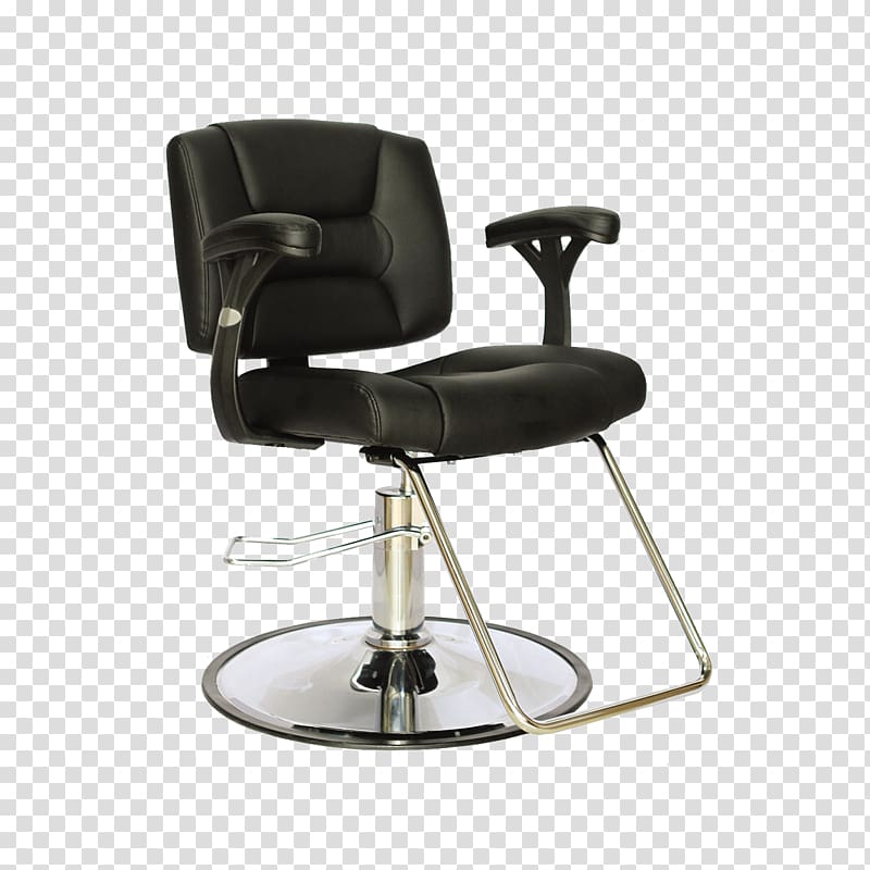 Office & Desk Chairs Barber chair Beauty Parlour Table, chair transparent background PNG clipart