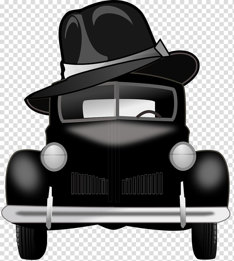 Cartoon Gangster , car transparent background PNG clipart
