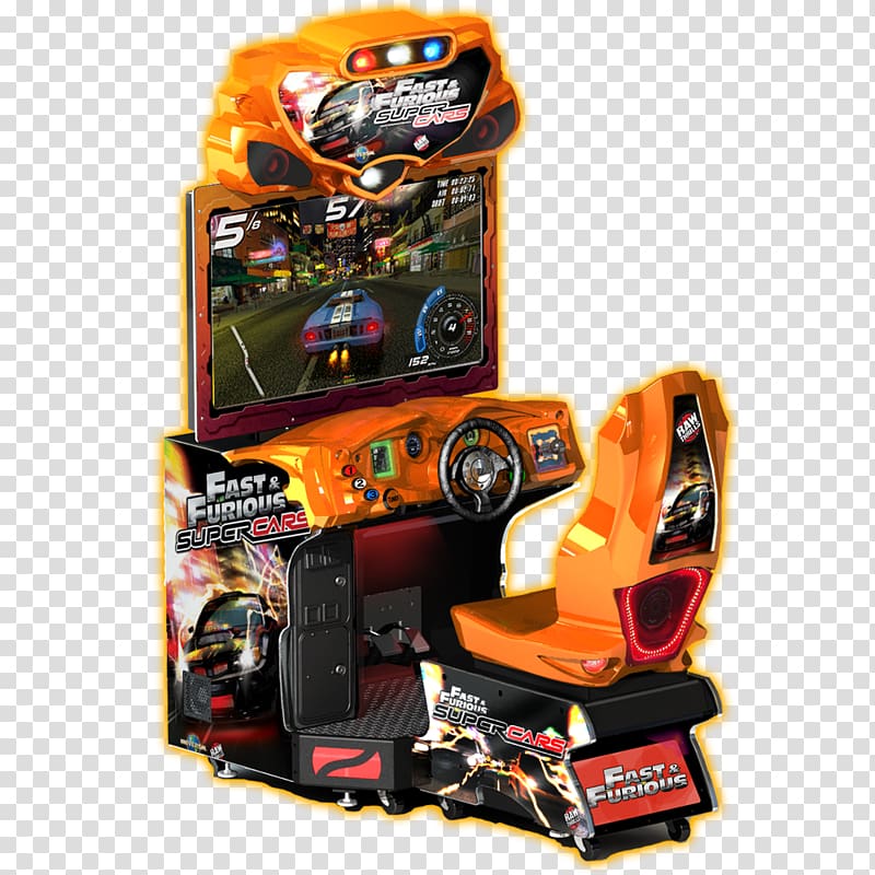 Fast & Furious: SuperCars The Fast and the Furious: Drift Cruis\'n USA Arcade game, car promotion transparent background PNG clipart
