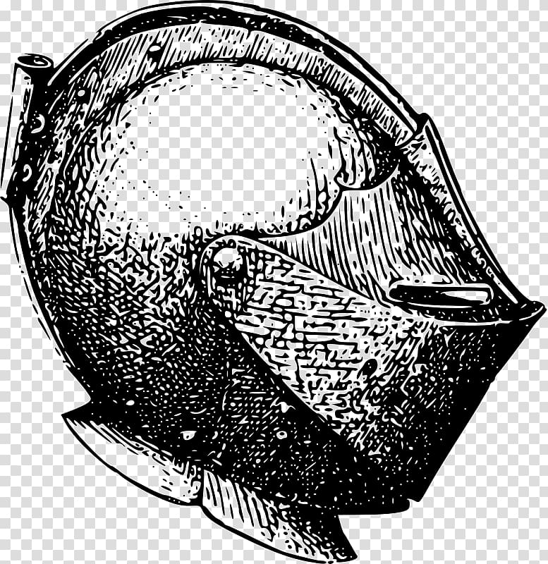 Middle Ages Knight Helmet For Honor, Knight transparent background PNG clipart