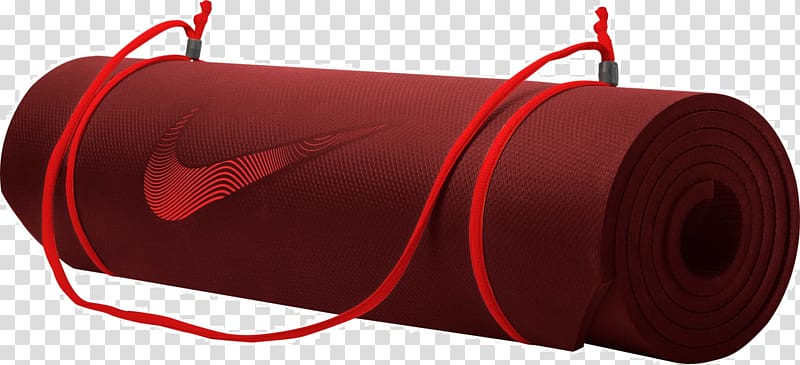 Yoga & Pilates Mats Nike T-shirt Sport, yoga mat transparent background PNG clipart