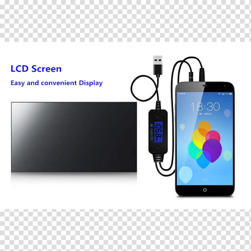 Samsung Galaxy S II FM transmitter Micro-USB Battery charger, USB transparent background PNG clipart