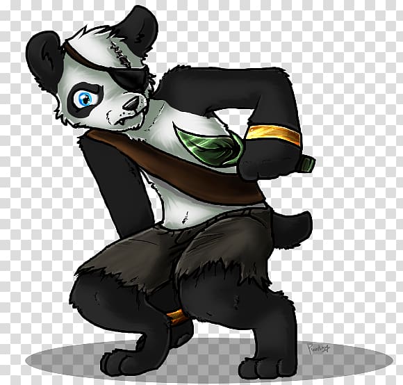 Bear Fan art HybridPanda Drawing, Chibi Panda transparent background PNG clipart