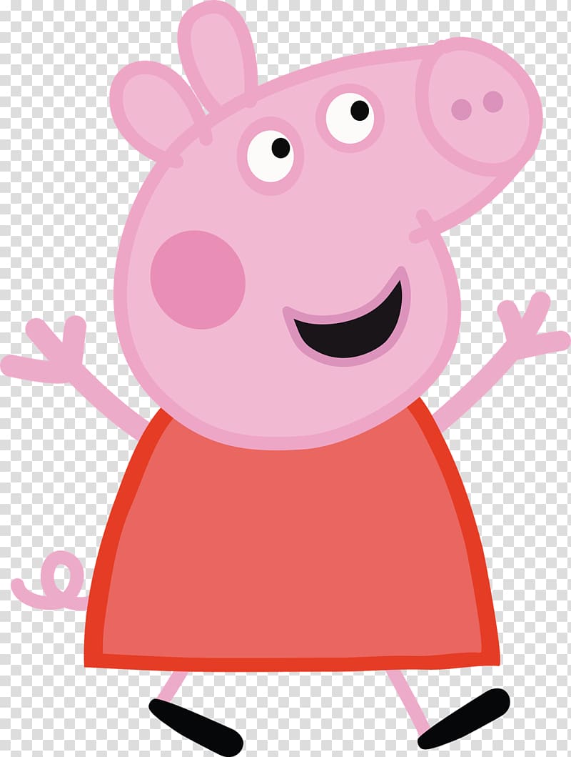 Peppa, Entertainment One Animated cartoon , PEPPA PIG transparent background PNG clipart