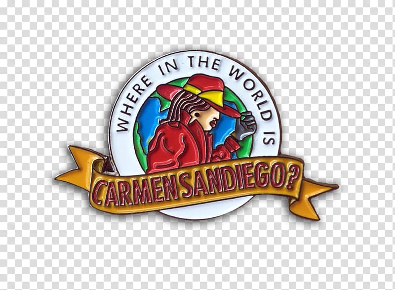 Where in the World Is Carmen Sandiego? Logo Rockapella Carl Winslow, Carmen Sandiego transparent background PNG clipart