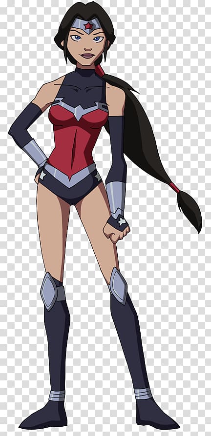 Justice League: War Wonder Woman Cyborg The New 52 Drawing, Wonder Woman transparent background PNG clipart