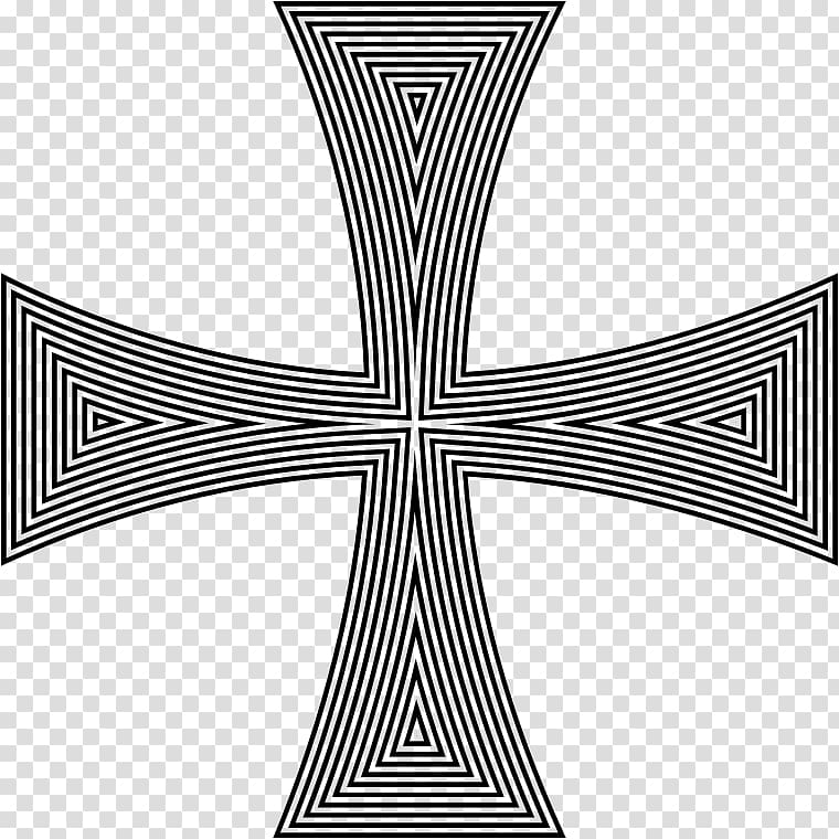 Line art Drawing Christian cross , christian cross transparent background PNG clipart