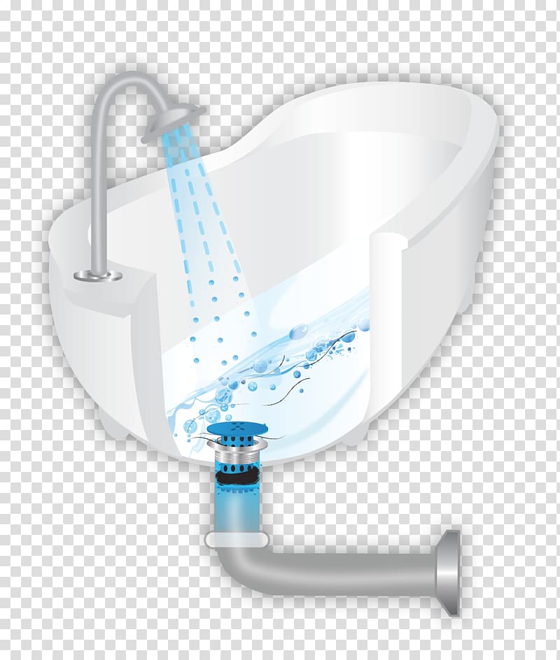 Drain Bathtub Sink Sieve Stainless steel strainer, bathtub transparent background PNG clipart