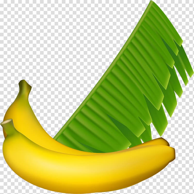 Banana graphics Design Fruit , banana leaves transparent background PNG clipart