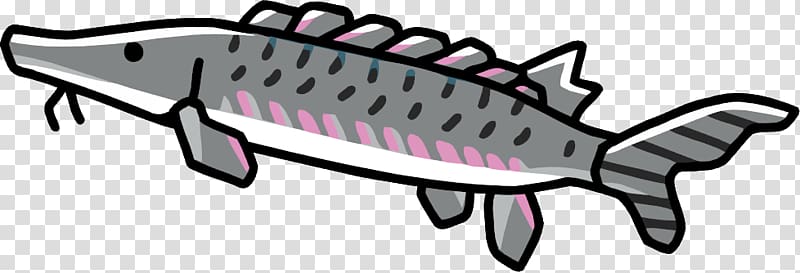 Scribblenauts Sturgeon Paddlefishes Wiki, fish transparent background PNG clipart