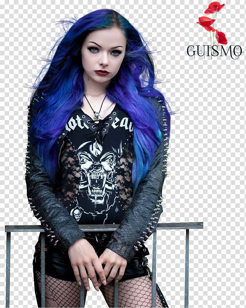 Goth subculture Gothic fashion Gothic metal Gothic art Heavy metal, model transparent background PNG clipart