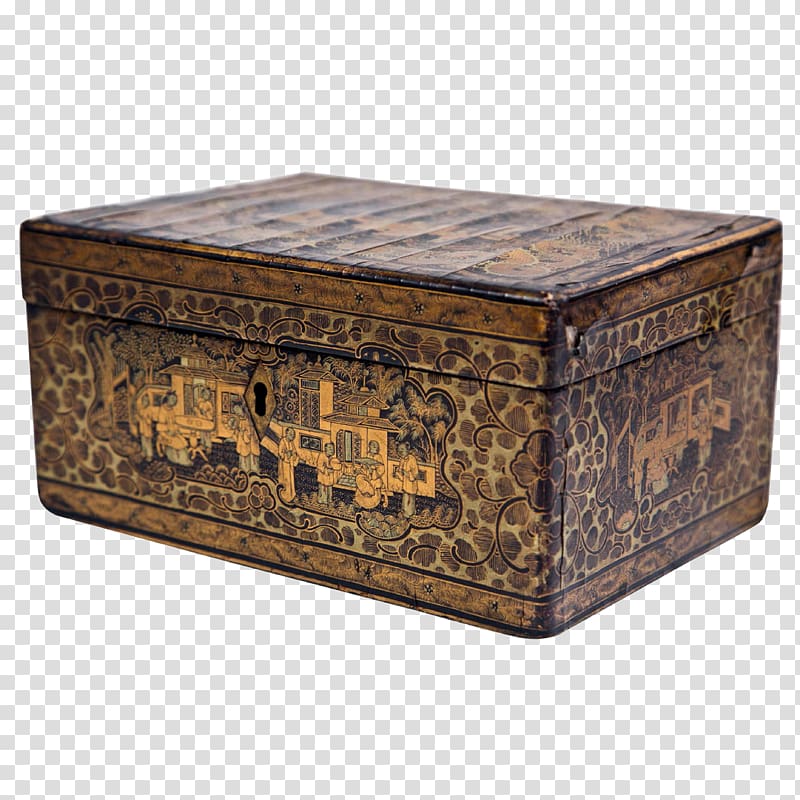 Humidor Antique Casket Cigar box, antique transparent background PNG clipart