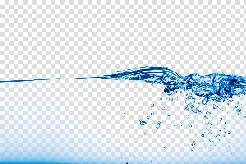 blue water column element,skin fresh waterlines transparent background PNG clipart