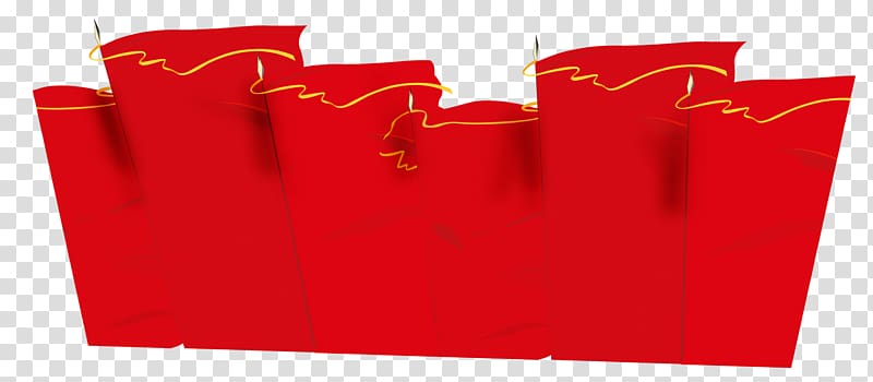 Red flag, Red flag background transparent background PNG clipart