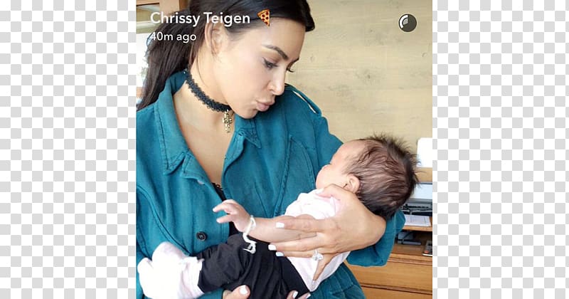 Chrissy Teigen Keeping Up with the Kardashians Infant Mother Actor, John Legend transparent background PNG clipart