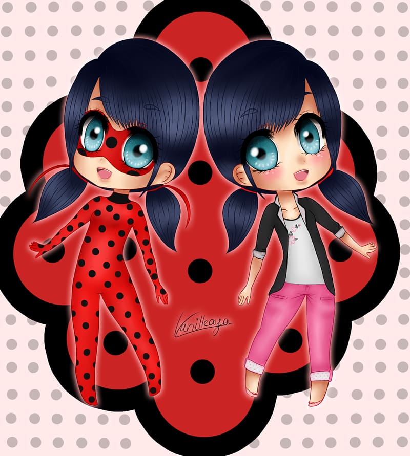 Adrien Agreste Art Chibi Miraculous Ladybug, ladybug transparent background PNG clipart