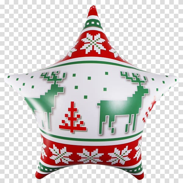 Helium Star Sweater Balloon Christmas, star transparent background PNG clipart