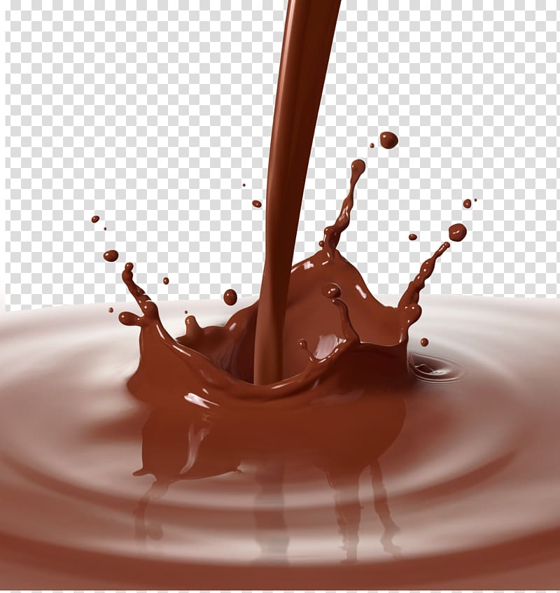 chocolate milk illustration, Chocolate milk Hot chocolate Dripping cake , Coffee splash transparent background PNG clipart