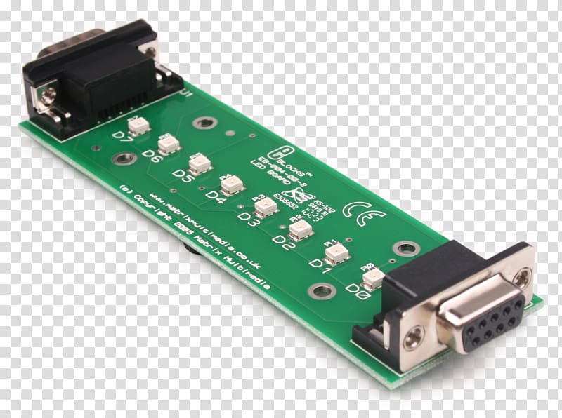 Microcontroller Light-emitting diode Hardware Programmer Electronic component LED display, Led board transparent background PNG clipart