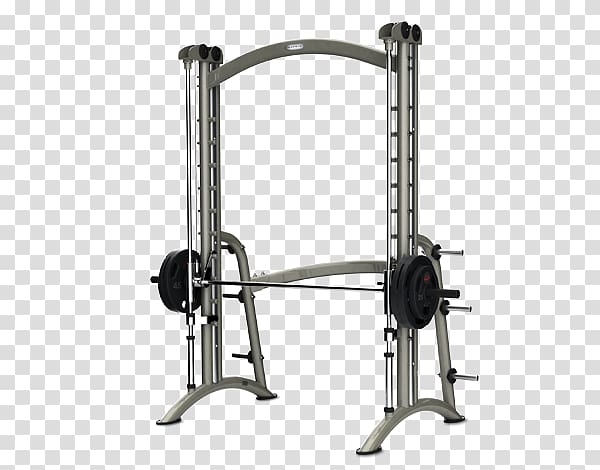 Smith machine Fitness Centre Power rack Exercise Weight training, Smith Machine transparent background PNG clipart