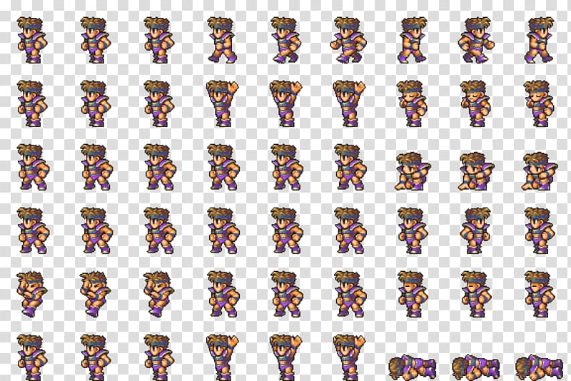 RPG Maker MV RPG Maker VX Sprite Tile-based video game Role-playing game, sprite transparent background PNG clipart