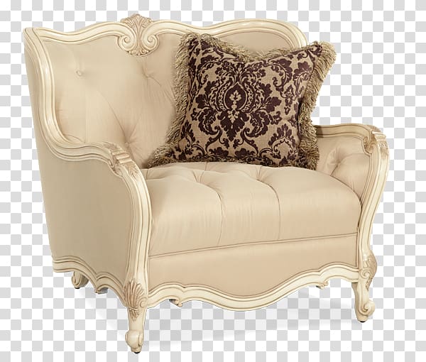 Loveseat Couch Club chair Furniture, French Furniture transparent background PNG clipart