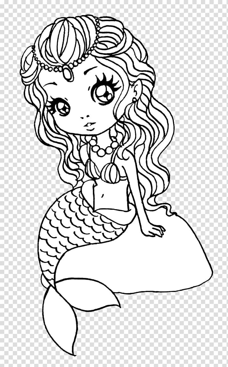 Mermaid Drawing Coloring book Siren, Mermaid transparent background PNG clipart