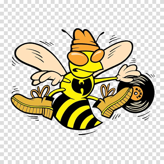 Honey bee The Swarm Wu-Tang Clan, Wutang Clan transparent background PNG clipart
