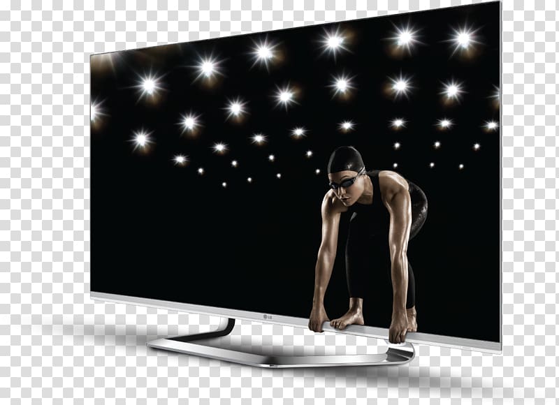 LED-backlit LCD High-definition television Smart TV 3D film, tv transparent background PNG clipart