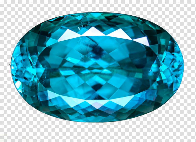 Gemstone Sky Blue Sapphire, tourmaline gemstone transparent background PNG clipart