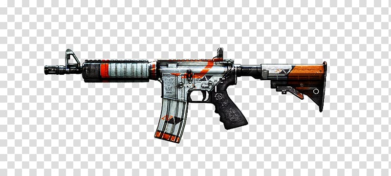 Airsoft Guns Close quarters combat M4 carbine Rifle, weapon transparent background PNG clipart