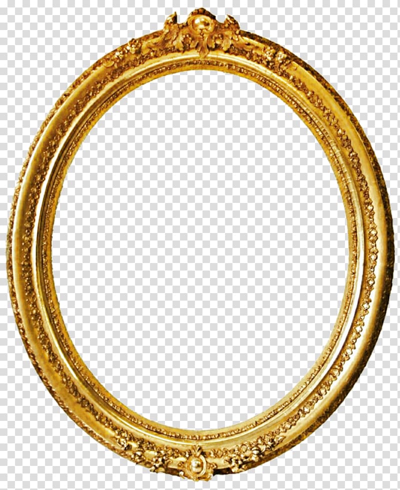 Oval Gold Frame Frames Gold Mirror Vintage Gold Transparent