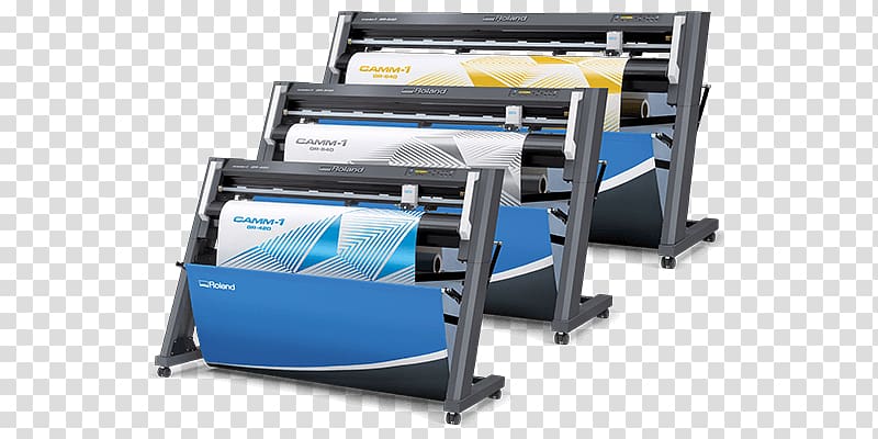 Roland DG Roland Corporation Vinyl cutter Printer Printing, roland vinyl printer transparent background PNG clipart